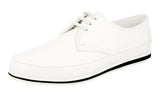 Prada Men's 4E3061 3O9U F0009 Leather Sneaker