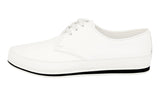 Prada Men's White Leather St Tropez Sneaker 4E3061