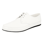 Prada Men's White Leather St Tropez Sneaker 4E3061