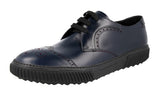 Prada Men's 4E3069 3KE9 F0WQD Full Brogue Leather Sneaker