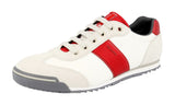 Prada Men's 4E3110 OYA F0H5A Leather Sneaker