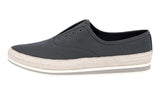 Prada Men's Grey Espadrilles Canvas Sneaker 4E3114