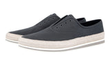 Prada Men's Grey Espadrilles Canvas Sneaker 4E3114