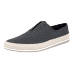 Prada Men's Grey Espadrilles Canvas Sneaker 4E3114