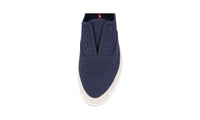Prada Men's Blue Espadrilles Canvas Sneaker 4E3114