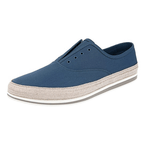 Prada Men's Blue Espadrilles Canvas Sneaker 4E3114