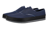Prada Men's Blue St. Tropez Slip-on Sneaker 4E3114