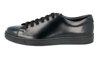 Prada Men's Green Brushed Spazzolato Leather Sneaker 4E3116