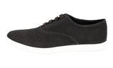 Prada Men's Grey Lace-up Shoes 4E3128