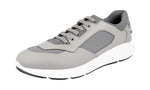 Prada Men's 4E3172 3U17 F0276 Leather Sneaker