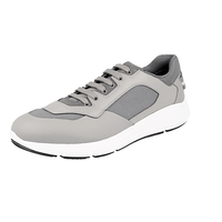 Prada Men's Grey Leather Sneaker 4E3172