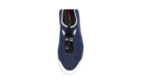 Prada Men's Blue Neoprene Sneaker 4E3173