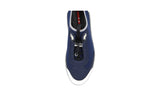 Prada Men's Blue Neoprene Sneaker 4E3173
