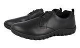 Prada Men's Black Leather Sneaker 4E3182