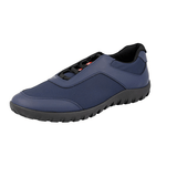 Prada Men's Blue Leather Sneaker 4E3188