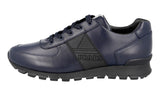 Prada Men's Blue Leather Prax Matchrace Sneaker 4E3198