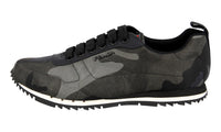 Prada Men's Grey Camouflage Sneaker 4E3220