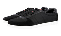 Prada Men's Black Leather Sneaker 4E3228