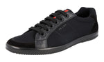 Prada Men's 4E3229 3R0L F0002 Textile Sneaker