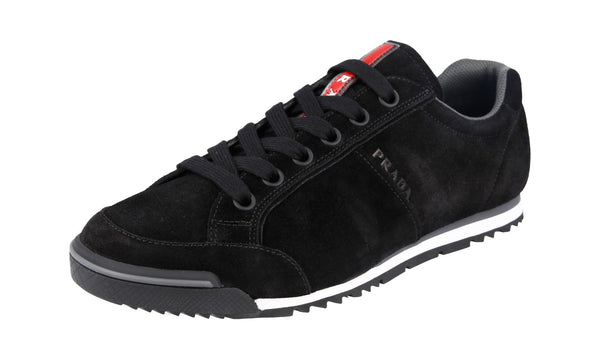 Prada Men's 4E3230 O53 F0002 Leather Sneaker