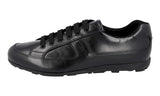 Prada Men's Black Leather Monte Carlo Sneaker 4E3231