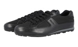 Prada Men's Black Leather Sneaker 4E3231