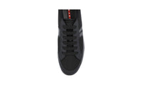 Prada Men's Black Leather Sneaker 4E3231