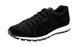 Prada Men's 4E3233 O53 F0632 Leather Sneaker