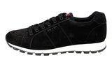 Prada Men's Black Leather Sneaker 4E3233