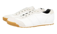 Prada Men's White Leather Sneaker 4E3236