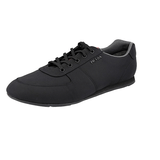 Prada Men's Black Red Stripe Sneaker 4E3245