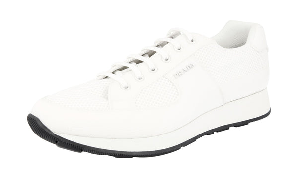 Prada Men's 4E3246 1OW1 F0009 Textile Sneaker