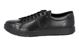 Prada Men's Black Leather Sneaker 4E3256