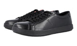 Prada Men's Black Leather Sneaker 4E3256