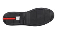 Prada Men's Black Leather Sneaker 4E3256