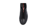 Prada Men's Black Leather Sneaker 4E3256
