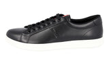 Prada Men's Black Leather Sneaker 4E3256
