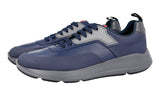 Prada Men's Blue Leather Sneaker 4E3270