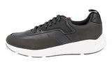 Prada Men's Grey Leather Sneaker 4E3270