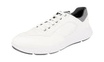 Prada Men's 4E3282 3J8V F0009 Leather Sneaker