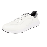 Prada Men's White Leather Sneaker 4E3282