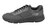 Prada Men's Grey Leather Sneaker 4E3282