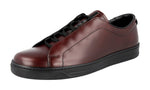 Prada Men's 4E3286 3V55 F0007 Leather Sneaker