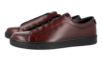 Prada Men's Red Leather Sneaker 4E3286