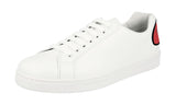 Prada Men's 4E3299 3KE5 F082K Leather Sneaker