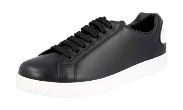 Prada Men's 4E3299 3KE5 F0967 Leather Sneaker