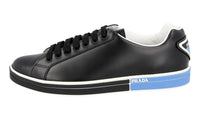 Prada Men's Black Leather Sneaker 4E3314