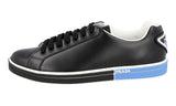 Prada Men's Black Leather Sneaker 4E3314