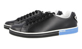 Prada Men's Black Leather Sneaker 4E3314