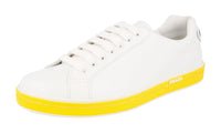 Prada Men's 4E3314 6DT F0YVZ Leather Sneaker